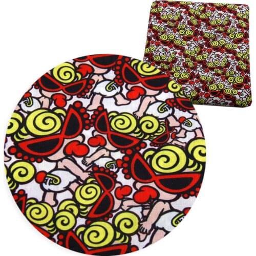 50*145cm Cartoon Girl Polyester Cotton Fabric for Tissue Sewing Quilting Fabrics Needlework Material DIY Cloth,c18242