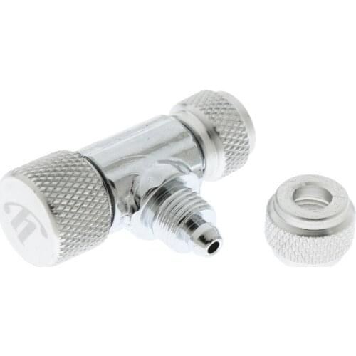 Valve Dual-Head Aluminum Precise CO2 Needle Valve For Plants Tank