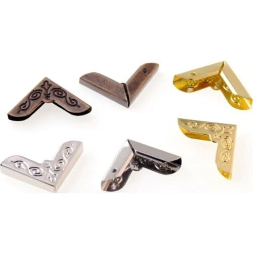 Free Shipping 50PCs 20x29x5mm Book Scrapbooking Albums Menus Folders Collar Corner Protectors
