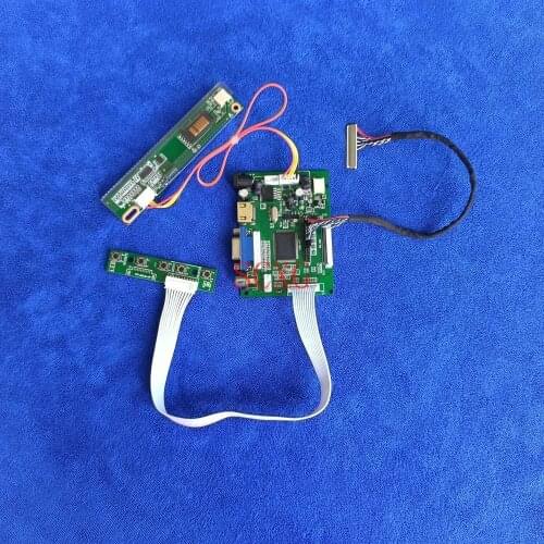 Display HDMI-compatible 2AV VGA For LP154W02/LP154WE2 monitor 1680*1050 DIY Kit LVDS 30 Pin LCD controller drive board 1-CCFL