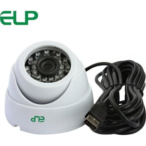 1.3MP 960P white color 6mm lens 1280X960 24pcs IR LED board plastic dome security usb camera module for Linux ,Android,Windows