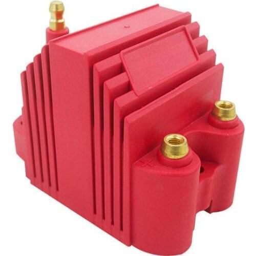 12V E-Core Ignition Coil Blaster Ignition Blaster SS Coil High Voltage -40,000V Male E-Core Square Epoxy E-Core Ignitions Coils