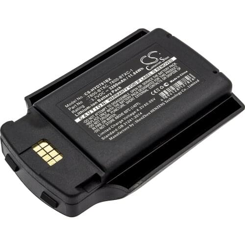 Cameron Sino Barcode Scanner Replacement Li-ion Battery 3200mAh For 7600-BTEC Dolphin 7600, 7600 II Free Tools