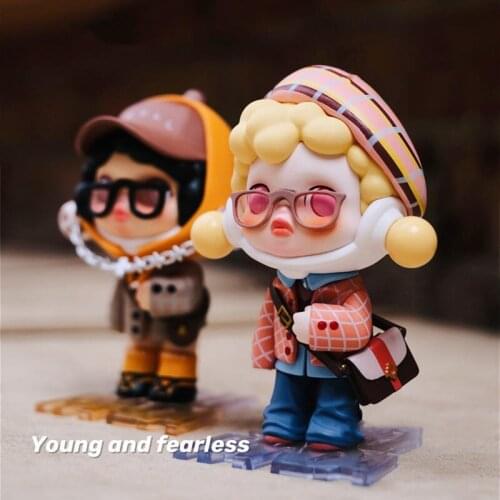 Mystery Box POPMART Skullpanda Hypepanda Series Blind Box Doll Binary Action Toys Figure Birthday Gift Kid Toy Home Decore