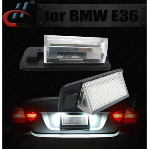The license plate lamp is applicable to the special license plate lamp of for BMW E36 ledlicense lamp