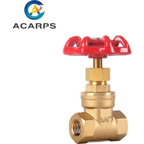1/4" 3/8" Brass Gate Valve Switch Valve Water Valve Internal Thread Steam Valve
