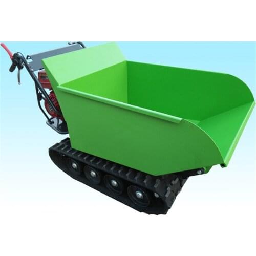 Mini Hydraulic Transporter Loader Micro Tracked Crawler Dumper For Home