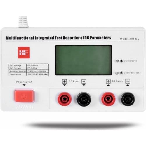 Multifunctional LED Light Tester Power Parameter Recorder Large Screen with Backlight Voltage and Current Detector