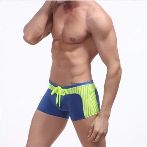 Men Underwear Boxers Soft Low Waist Underpants Breathable Cueca Boxer Para Hombre Sexy Men Shorts 1PCS
