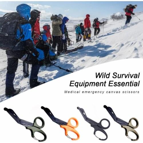 First Aid Scissors Rescue Scissor Trauma Gauze Trauma Scissors First Aid Emergency Tactical Survival Tools