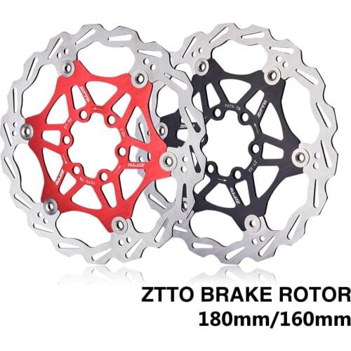ZTTO 180mm/160mm Bicycle Disc Brake Rotor Stainless Steel MTB Road Bike Rotor disc brakes for bicycle mountain bike parts