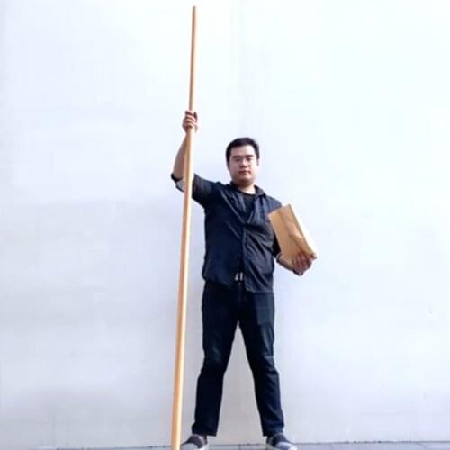 Appearing Stick - 2.5M Stage Magic Tricks Street Magic Props Straw Appreaing From Bag Magic Wand Funny Illusions Magician