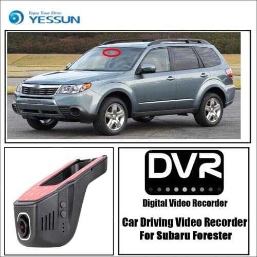 YESSUN for Subaru Forester Car Driving Video Recorder Wifi DVR Mini Camera Novatek 96658 FHD 1080P Dash Cam Night Vision