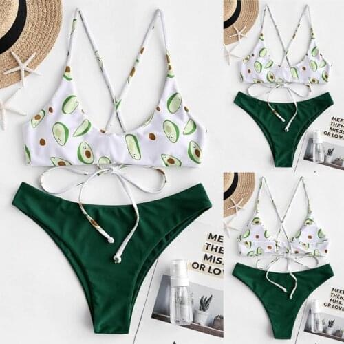 2021 Women Swimsuit Bikini Swimwear Set Padded High Waist Bathing Suits Beachwear Maillot De Bain Sexy Biquinis Feminino