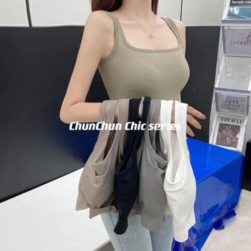 Womens Cotton Underwear Tube Tops Sexy Solid Color Top Fashion Push Up Comfort Lingerie Sports Tank Up New Summer Outer Top