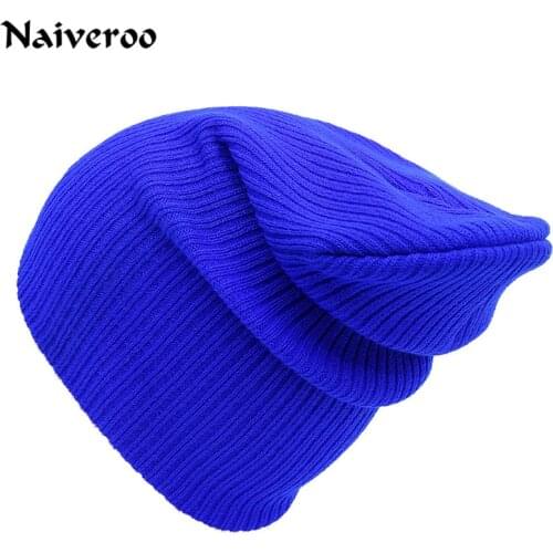 Winter Hats for Woman New Beanies Knitted Solid Cute Hat Girls Autumn Female Beanie Caps Warmer Bonnet Ladies Casual Cap