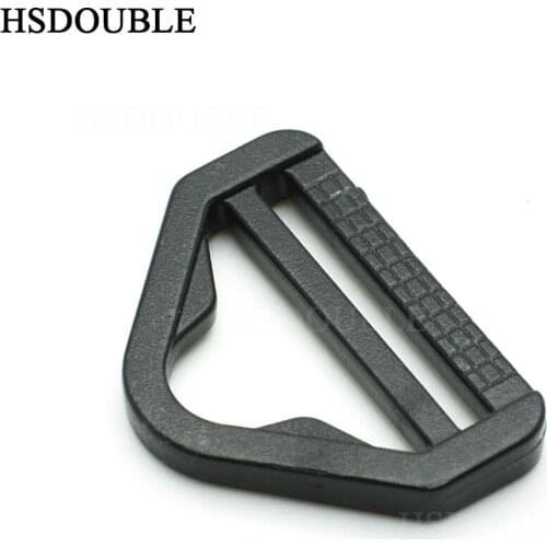 100pcs/pack 3/4" Plastic Adjuster with bar Swivel Clip D-Ring Loop Insert Buckle Backpack Straps Webbing 20mm