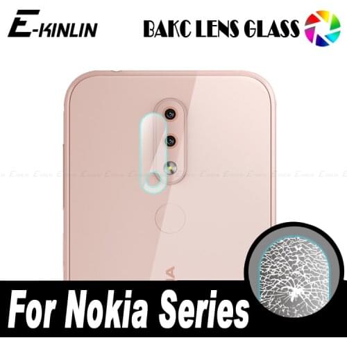 3PCS Back Camera Lens Clear Tempered Glass For Nokia 8 Sirocco 3 4.2 6 7 6.1 Plus X6 2018 X71 Screen Protector Protective Film