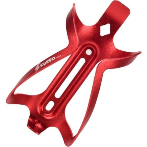 A5KC MTB Bicycle Aluminum Water Bottle Cage Black Red Cycling Mountain Road Bike Drink Cup Kettle Holder Bracket