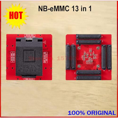 Newes E mate box E-mate X EMMC BGA 13 IN 1 Support BGA100/136/168/153/169/162/186/221/529/254 for Easy jtag plus UFI box Riff