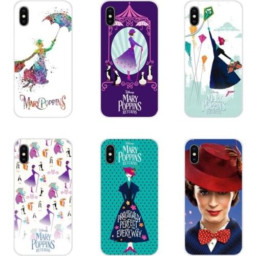 Mary Poppins Accessories Phone Cases Covers For Xiaomi Mi4 Mi5 Mi5S Mi6 Mi A1 A2 5X 6X 8 9 Lite SE Pro Mi Max Mix 2 3 2S