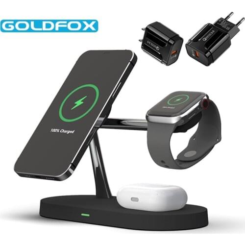 Магнитные беспроводные зарядки для мобильных телефонов GOLDFOX China At AliExpress