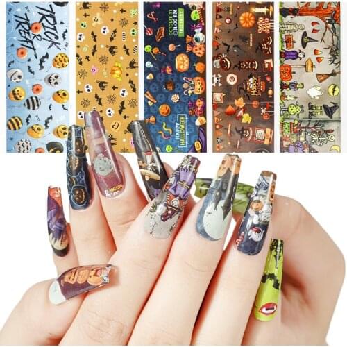 HUAQING Nail Art Stickers