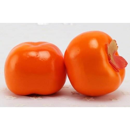 Artificial Fruits Plastic Fake Fruit Kitchen Table DIY Home Decoration Plastic Simulation Artificial Fruits Simmon foam props