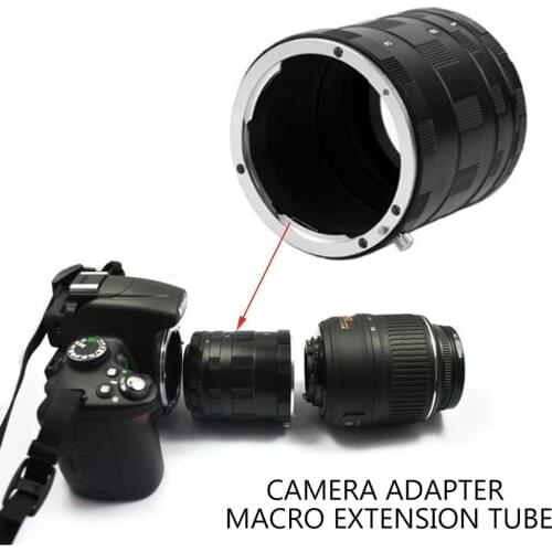 Camera Adapter Macro Extension Tube Ring For Nikon d7000 d7100 d5300 d5200 d5100 d5000 d3200 d3100 d3000 d90 d80 d70 d60 DSLR