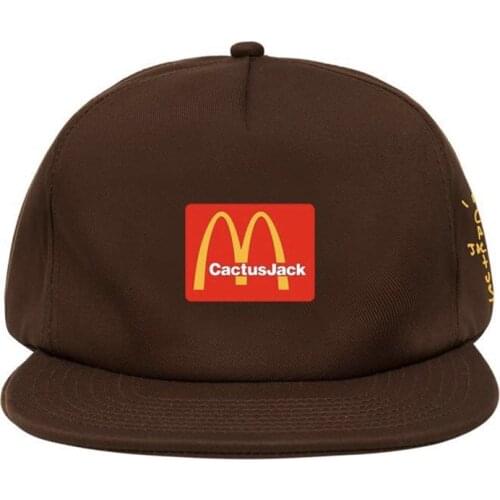 Travis Scotts Cactus Jack Snapback Cap Cotton Embroidery Baseball Cap For Men Women Adjustable Hip Hop Dad Hat Bone Dropshipping