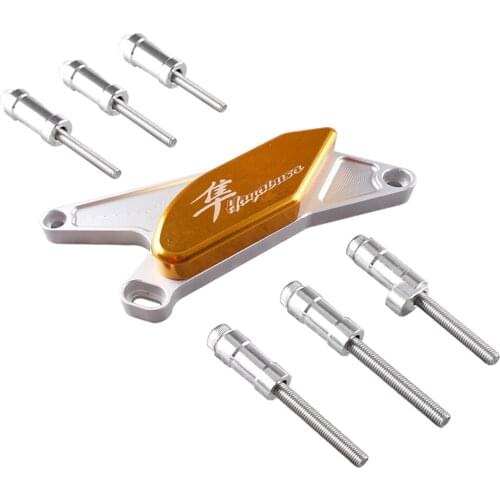 Motorcycle Engine Cover Sliders Protector For Suzuki Hayabusa GSXR 1300 GSX1300R 2008 2009 2010 2011 2012 2013 2014 Gold