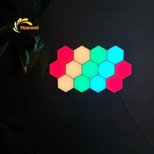 Nordic LED Quantum Lamp Touch Sensitive Lighting Living Room Bedroom Decor Magnetic Modular Wall Lights for Home Night Lights