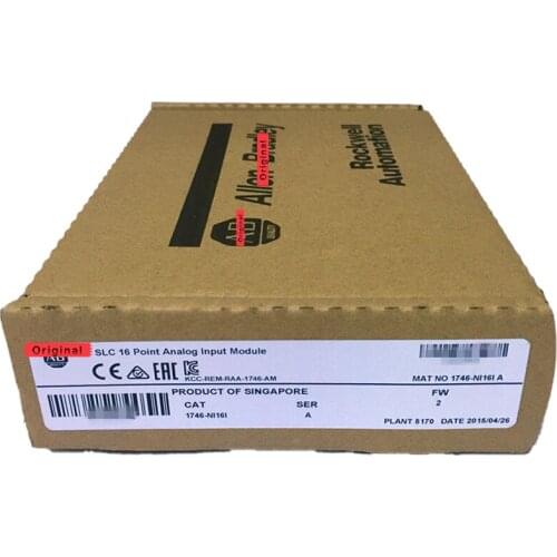 New Original 1746-NI16I PLC 125mA 16 Number Of Inputs Analog I/O Modules