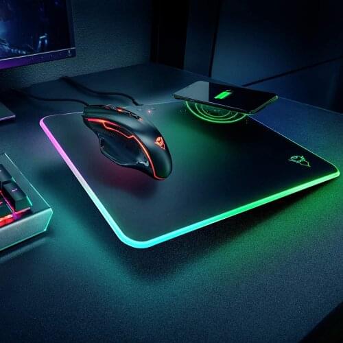 Trust Gaming Wireless Phone Rechargeable Led Mouse Pad (9 Colors)