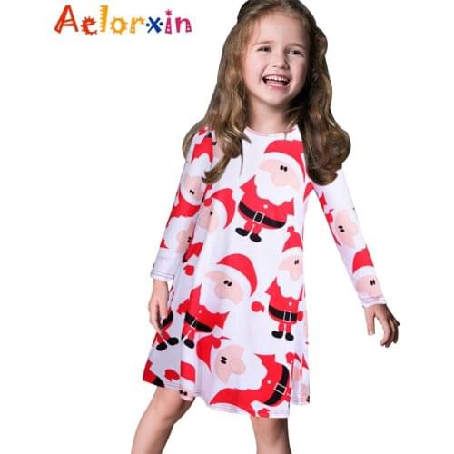 Vestidos Christmas Girls Dress Kids Costume Girls Clothes Children Little Girls Party Princess Dresses Costume Halloween Enfant