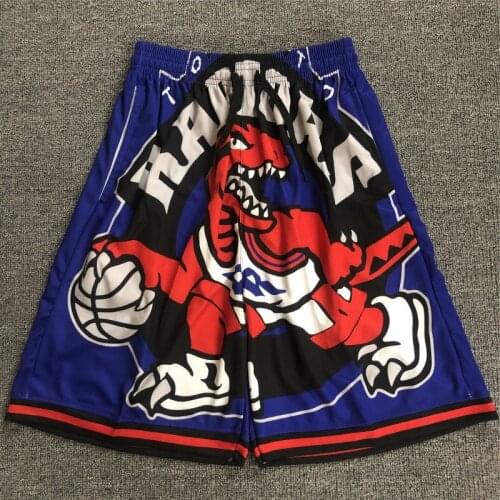 Retro Street Basketball Shorts Summer Hip-hop Basketball Sports Quick-drying Shorts Men And Women Running Loose Oversized Pants