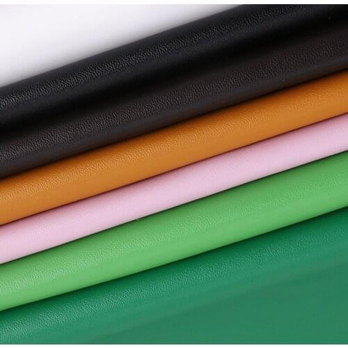 PU Fine Lines Clothing Leather Table Tablecloth Sofa Handmade Diy Artificial Leather Fabric Printed Faux Leather