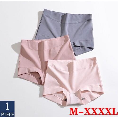 Womens Panties Antibacterial Underwear Cotton Boxer Plus Size Panty M L XL XXL 3XL 4XL Femme Panties Women Seamless Shorts