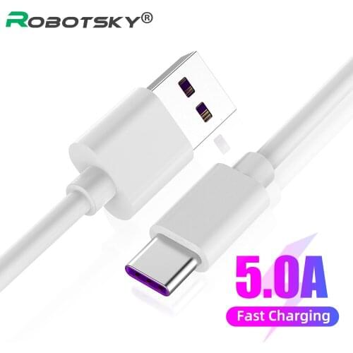 0.25 m / 1 m / 1.5 m / 2 m USB Type C Cable For Samsung S20 S10 Plus Xiaomi Fast Charging Wire Cord USB-C Charger Mobile Phone
