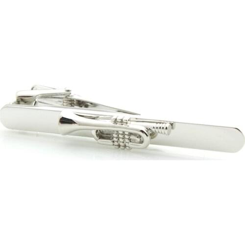 YHT-374 Fashion Novelty Mens Skier, Trumpet, Air Plane, Tie Clips,Tie Bars, Mens Accessories