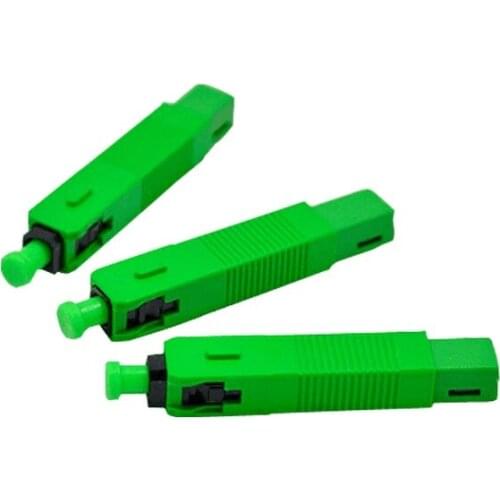 100PCS FTTH SC APC Optical fibe quick connector SC APC FTTH Fiber Optic Fast Connector Embedded type MESC250P SC Connector