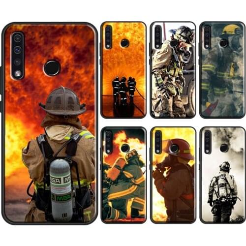 Firefighter Fireman Heroes For Huawei Honor 10i 10 Lite 7X 8X 9X 10X Lite 8A 9A 8S 9S 4C 6C 7C 7A 20 Pro Phone Case
