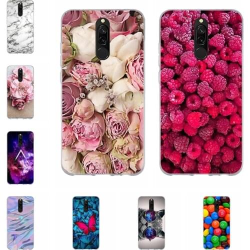 Case For Xiaomi Redmi 8 Case Silicone Soft Back Cover For Fundas Xiaomi Redmi 8 Cover Redmi8 Phone Case Coque Bumper Protective