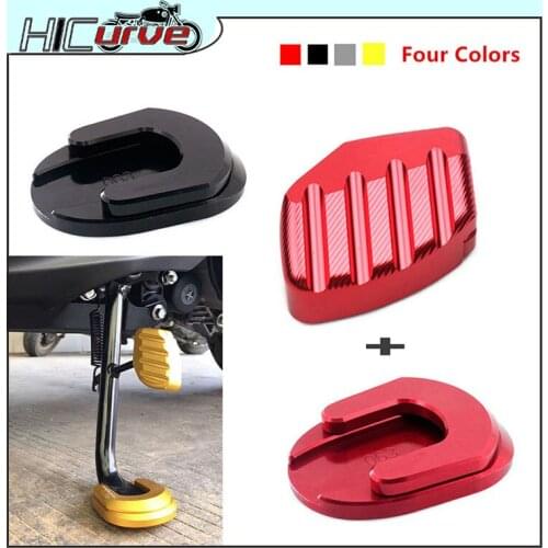 For HONDA Forza 125 250 300 Forza300 Forza250 2018 2019 2020 Motorcycle Kickstand Foot Side Stand Extension Pad Support Plate
