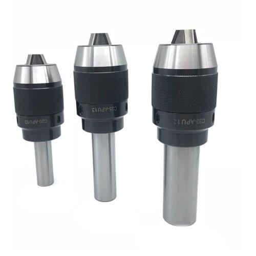 C20-APU13 (1-13MM) C25 APU16 (1-16MM) straight shank C32-APU13 APU16 Integrated keyless self tight Drill chuck collet