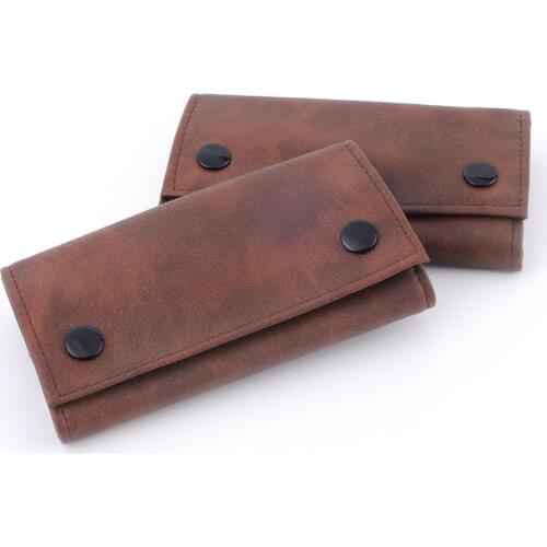 Leather Tobacco Pouch Bag Wallet Bag Tobacco Herb Bag Pouch Case Portable Smoking Pipe Cigarette Rolling Papers Storage Bag
