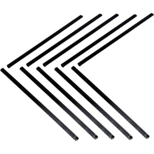 10pcs 150mm 6-inch 24T Mini Hacksaw Blade Multifunctional Hand Tools Carbon Steel Saw Blades for Woodworking Frame Cutting Tools