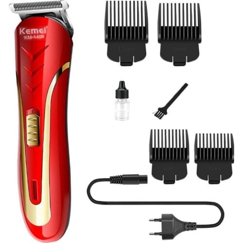 KEMEI KM-1407 Multifunctional Hair Trimmer Rechargeable Electric Nose Hair Clipper Professional Electric Razor Beard Shaver