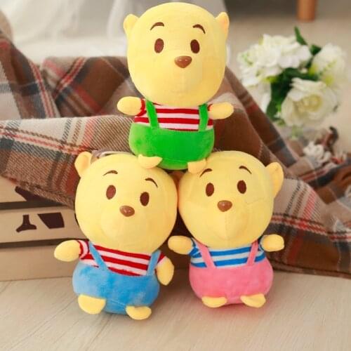 18 cm Soft Mini Winnie Bear Plush Toy Stuffed Bear Plush Soft Toys For Childrens Bed Toy