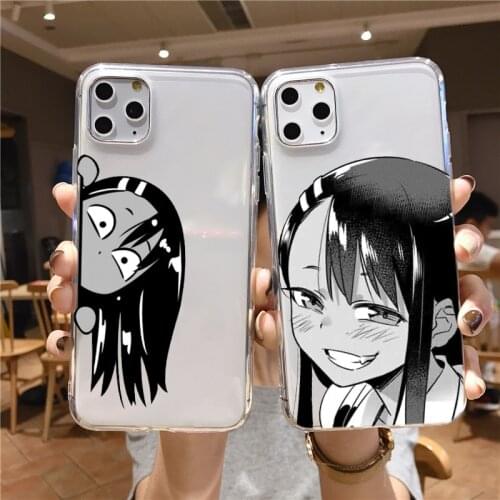 Nagatoro San anime aesthetic soft silicone For iPhone Se 6 6s 7 8 Plus X XR XS 11 12 Mini Pro Max TPU phone case cover